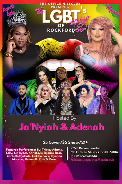 LGBTQ PRIDE PARTY EVENT FLYER